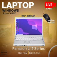 (Pre-Owned) ÀlaCarte | Panasonic i5 Series Windows Laptop (12.1\/Intel Core i5/4GB RAM/128GB SSD)"
