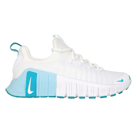 NIKE W FREE METCON 6 女運動訓練鞋-運動 慢跑 路跑 FJ7126-107 白湖水綠藍