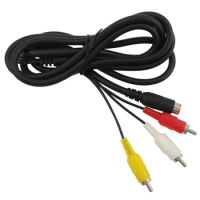 9Pin For Sega Genesis 2 Audio Video AV Cable Cord RCA Cable for Mega Drive MD 2