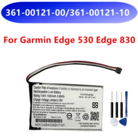 Original replacement battery For GPS Navigator Battery 3.8V/ 1000mAh 361-00121-00, 361-00121-10 for Garmin Edge 530 Edge 830