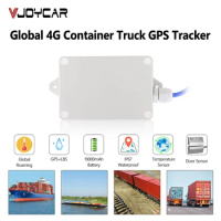 4G Container GPS Tracker Tank Professional GPS Tracking Device 4-year Battery Life Optional Door/Temp Sensor Global Roaming SIM
