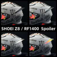 For SHOEI Z8/RF-1400 Spoiler Wing，SHOEI Z8/RF-1400 helmet visor Lens Full Face Anti-scratch Wind Shield