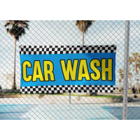 READYSTOCK BANNER CARWASH / BANNER KEDAI BASUH KERETA READYMADE 4feet/6feet/8feet/10feet