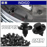 100pcs Baut Rivet 8mm - Klip Penahan Universal Fender/Bumper Mobil dengan Material Kuat Tahan Lama