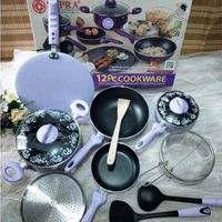 Panci Supra Cookware set 12pcs