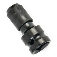 1/2inch Square Female Drive to 1/4inch Hex Shank Socket Converter Adapter