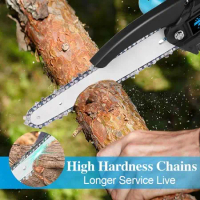 Gergaji Cordless Mesin Lithium Gergaji Rantai Elektrik Portable Genggam Lithium Gergaji Pemotong Kay