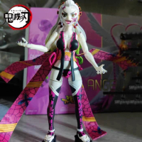 Original Demon Slayer Daki Figure 15cm Pvc Aniplex Buzzmod Kimetsu No Yaiba Action Anime Figure Collectible Model Toys Gifts