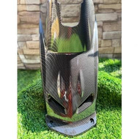 Cover Tutup Mesin Bawah Jok Yamaha Mio Smile Sporty Carbon Karbon Celup WTP