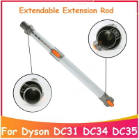 【優選百貨】適用於戴森 DysonDC31 DC34 DC35 吸塵器可伸縮延長桿金屬鋁直管桿手持棒管