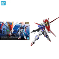 Original Genuine Gundam Model Anime Figure RG 1/144 ZGMF-X56S/α Force Impulse Gundam Action Figure Collection Toys for Children