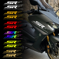 SRF Line Vinyl Waterproof Sticker Decals Motorcycle Scooter Head Front Bumper Fender Accessories Ref