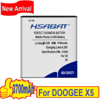 HSABAT 3700mAh X5 Battery Use for DOOGEE X5 / X5S / X5 PRO Batteries