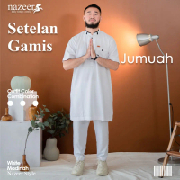 SETELAN GAMIS PRIA JUMUAH / GAMIS SETELAN CELANA / BAJU KOKO PRIA LENGAN PENDEK / SETELAN CELANA BAJ