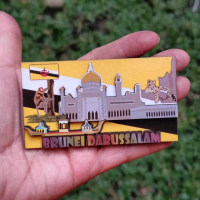 TERBARU!! Souvenir magnet kulkas Brunei Darussalam oleh oleh negara Brunei