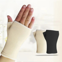 1 Pair Ultrathin Ventilate Wrist Guard Arthritis Brace Sleeve Support Glove Elastic Palm Hand Wrist Supports