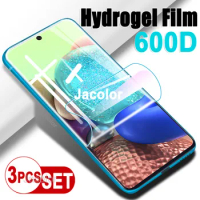 3PCS Screen Protector For Samsung Galaxy A71 4G/5G Hydrogel Film Samsun A 71 A716 A715 Water Gel Film Soft Not Tempered Glass