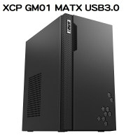 【最高折200+跨店點數22%回饋】TrendSonic 翰欣 XCP GM01 MATX USB3.0 電腦機殼