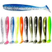 Spoon Casting 5CM HARUAN SIAKAP SOFT PLASTIC 5CM 2G 6EKOR DLM 1 PACKING PADDLE TAIL SWIMBAIT SOFT WO