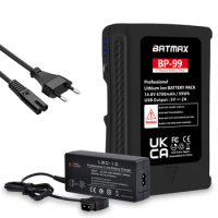 99Wh V Mount Li-ion Battery Pack V Lock for Sony HDW-800P, PDW-850, DSR-250P, DSR-600P, DSR-650P BP-L60A, BPL60A