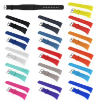 100PCS DHL Silicone Sport Band for Samsung Gear Fit 2 SM-R360 Fitness Band Wearable Rubber Bracelet Wrist Strap R360