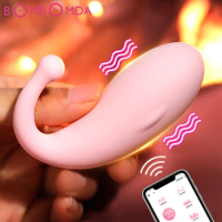 Sexy Toys Bluetooth G Spot Dildo Vibrator for Women Female Vibrator Wireless APP Remote Vibrating Panties Sex Toys for Adults