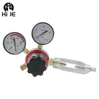 Acetylene Mig Flow Meter Gas Regulator Flowmeter Welding Weld Gauge Regulator Acetylene Pressure Reducer