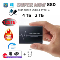 Pemacu pepejal mudah alih berkapasiti besar (SSD), kapasiti 32TB/16TB/8TB/2TB, pemacu pepejal luar U