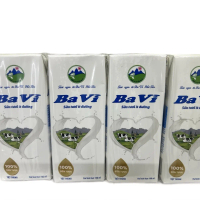 Ba Vì tiệt trùng ít 180ml - bò ngon - Milk Chua Chua Chua Chua thùng sữa tươi có