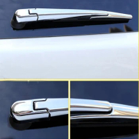 For Nissan Terra 2018-2020 ABS Chrome Rear Trunk Window Wiper Arm Blade Cover Trim Overlay Nozzle Garnish Accessories