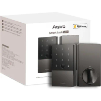 Smart Lock Fingerprint Keyless Door Lock with Apple Home Key,Touchscreen Keypad,Bluetooth,IP65 Weatherproof,HomeKit,Alexa,Google