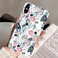 Case For Motorola Moto Edge 20 Lite S Pro G60 G60S G100 G30 G20 G10 G9 Play Power Flowers Painted Silicone Cover Fundas