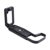 For Canon EOS RP Vertical Quick Release L Plate Bracket Holder Hand Grip Base Handle Black