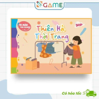 SÁCH- TÔ MÀU TRẢI NGHIỆM -  THIÊN HÀ THỜI TRANG - SKIDS