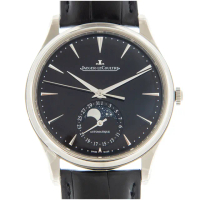 【JAEGER LECOULTRE 積家錶】超薄大師系列 月相皮帶腕表x39mm(Q1368471)