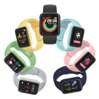 D20 D20S Pro Macaron reloj inteligente Smart Watch Y68 IP67 Y68s Waterproof Fitness Tracker Sports Wristband for IOS Android