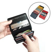 8 Warna - Dompet Kartu / Card Holder / Dompet Kulit Sintetis r 23 Kulit PU Kulit PU