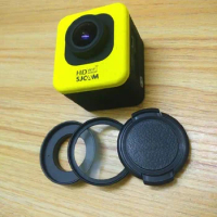 SJCAM Original Accessories Lens UV Filter Lens Cap Metallic Glass Protective Cover For M10 M10wifi M10+ Plus Action Sport camera