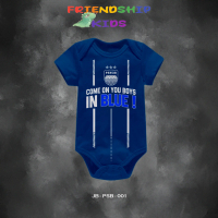 JUMPER PENDEK BAYI 0 - 12 BULAN JUMPSUIT BABY SUPPORTER PERSIB BANDUNG