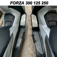 For Honda Forza300 MF13 FORZA 300 125 250 2018 2019 2020 Motorcycle Accessories CNC Footrest Footpad Pedal Plate Parts
