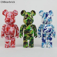 Bearbrick 400% 28CM Camouflage Series Internet Celebrity Trendy Doll Ornament Gift