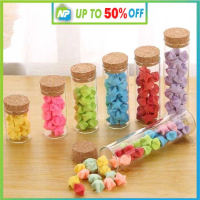 Toples Kaca Kecil Tempat Permen Lebaran Kue Kering Snack Tutup Kayu