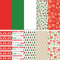 150pcs Paper Wrappers 50 x 50 Christmas Wrapping Paper Xmas Gift Packaging Paper Santa Reindeer Snowman Gift Wrapper for