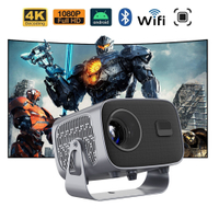 【มีในสต็อกในกรุงเทพฯ】Sukama projector 4K โปรเจคเตอร์มินิต่อกับมือถือ โปรเจคเตอร์ 4k เชื่อมต่อ wifi b
