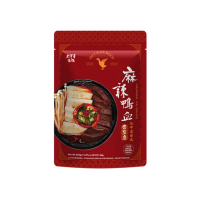 【大甲佳旭】麻辣鴨血豆腐/麻辣豆腐/麻辣鴨血中藥湯底任選．2袋入(麻辣鴨血湯底)