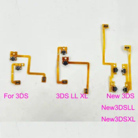 10sets Right Left R / L Shoulder Trigger Buttons Switch Flex Cable For 3DS &amp; 3DS LL &amp; New 3DS XL 3DSXL