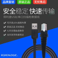 Datalogic得利捷掃描槍數據線QW2120/QD2430/GD4430/GPS4490/QM/GM/GBT/POWERSCAN PD9530系列USB/串口數據線