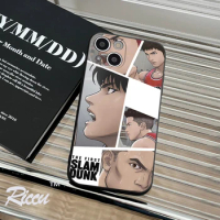 RICCU FOR IPhone 14 Anime Slam Dunk Phone Case IPhone 14 11 12 Pro 8 7 Plus X 13 Pro MAX SE2020 6 Plus XR XS 13 Covers