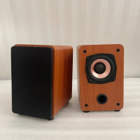2.5 Inch LoudSpeaker 10-30W Amplifier Bookshelf Speaker Sound Home Audio Wooden Fever Computer Passive Speaker