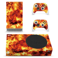Full Skins Compatible with Xbox Series S Control Game Console Controller, Vinyl Stickers for Xbox Series S Console Accessories